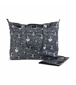 JuJuBe Nightmare Before Christmas - Super Be Plus Zippered Tote Diaper Bag with Changing Pad